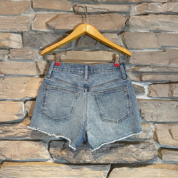 Madewell The Perfect Jean Short MC647 Women’s Blue Jean Shorts Sz 25 - Picture 2 of 12